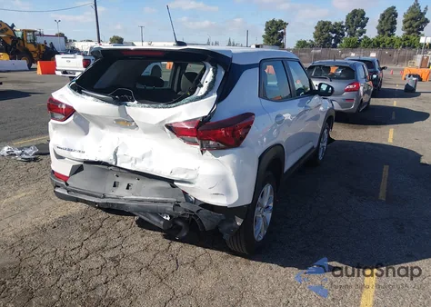 2021 Chevrolet Trailblazer Fwd Ls из США, поврежденный, VIN KL79MMS22MB169543